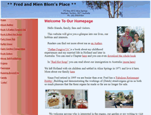 Tablet Screenshot of mienblom.binaryvibrance.net