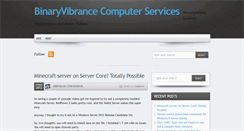 Desktop Screenshot of binaryvibrance.net